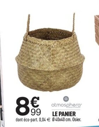 Centrakor Le Panier offre