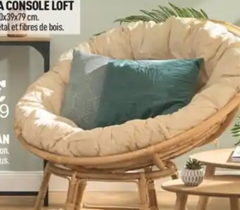 Centrakor Le Fauteuil Papasan offre