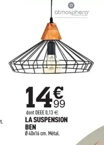 Centrakor La Suspension Ben offre