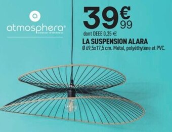 Centrakor La Suspension Alara offre