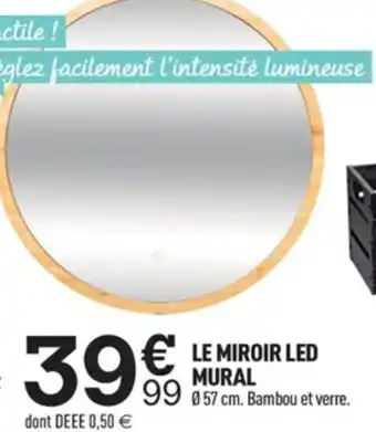 Centrakor Le Miroir Led Mural offre