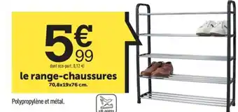 Centrakor Le Range-Chaussures offre