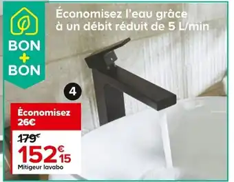 Castorama Mitigeur Lavabo offre