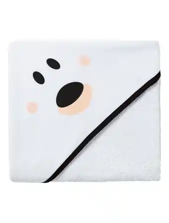 KIABI Cape de bain avec oreilles 70x70 cm - ours offre