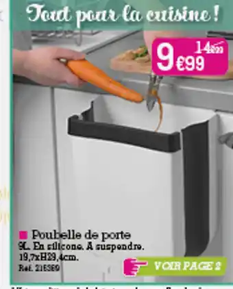 Kandy Poubelle de Porte offre