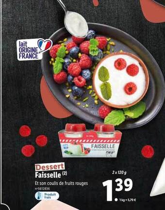 Lidl Faisselle offre