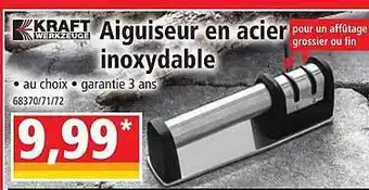 Norma Aiguiseur en acier inoxydable kraft werkzeuge offre