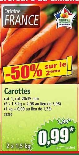 Norma Carottes offre