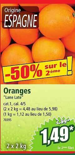 Norma Oranges offre