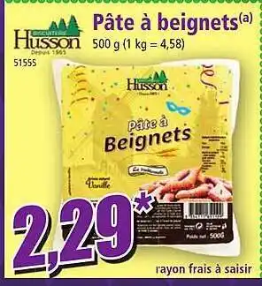 Norma Pâte à beignets husson offre