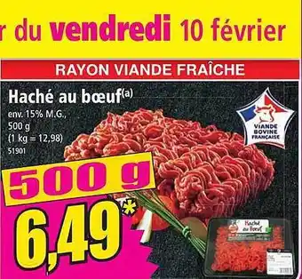 Norma Haché au bœuf offre