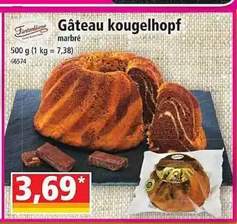 Norma Gâteau kougelhopf marbré offre