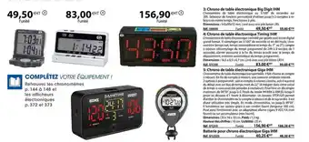 Casal Sport Chrono de table électronique big digit ihm, chrono de table électronique timing ihm, chrono de table électronique giga ihm, b offre