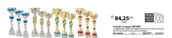 Casal Sport Lot de 12 coupes offre