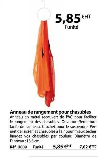Casal Sport Anneau de rangement pour chasubles offre