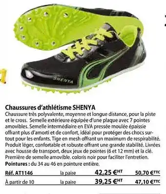 Casal Sport Chaussures d'athlétisme shenya offre