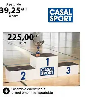 Casal Sport Casal sport offre
