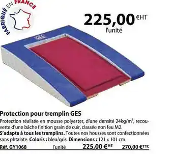 Casal Sport Protection pour tremplin ges offre