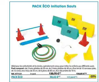 Casal Sport Pack éco initiation sauts offre