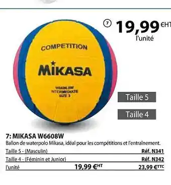 Casal Sport Mikasa w6608w offre