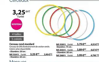Casal Sport Cerceau rond standard offre