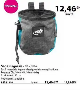 Casal Sport Sac à magnésie - eb - bip+ offre