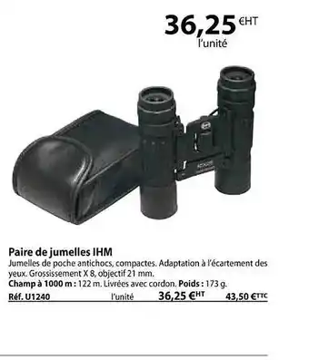 Casal Sport Paire de jumelles ihm offre
