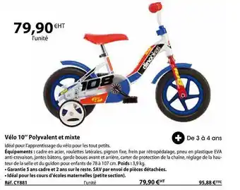 Casal Sport Vélo 10 offre