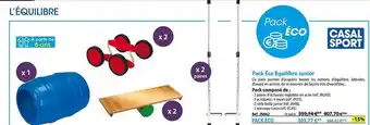Casal Sport Pack éco équilibre junior offre