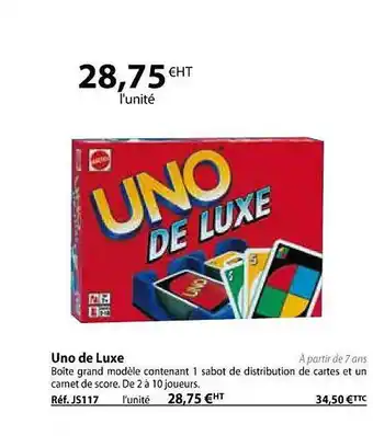 Casal Sport Uno de luxe offre