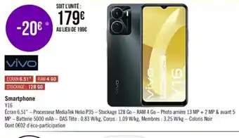 Casino Supermarchés Vivo Smartphone offre