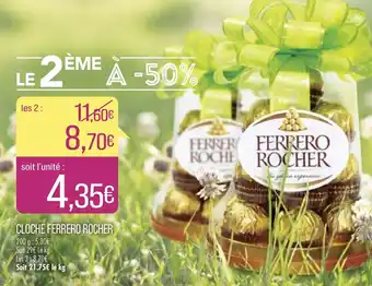 Match Cloche Ferrero Rocher offre
