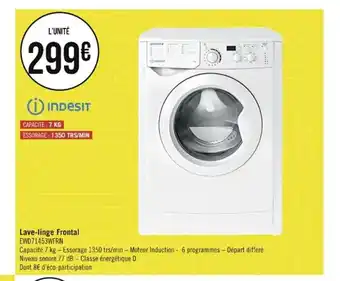 Lave-Linge Frontal