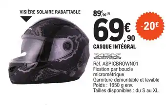 E.Leclerc L'Auto Casque Integral offre