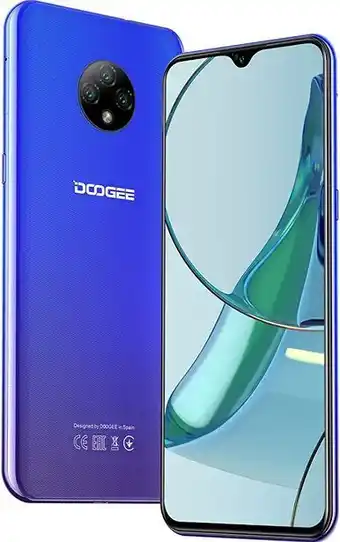Amazon Doogee téléphone portable, x95t (2022), 13mp caméra arriére, 4350mah/10w, 3go+16go(sd 256go), 6.52”hd quad-core, otg/dual ... offre