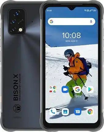 Amazon Umidigi téléphone portable incassable bison x10s,4go+64go android 11 smartphone incassable,6150mah triple caméra 16 mp écr... offre
