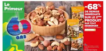 Carrefour Produit sur tout seeberger offre