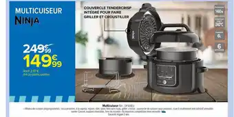 Carrefour Multicuiseur ninja offre