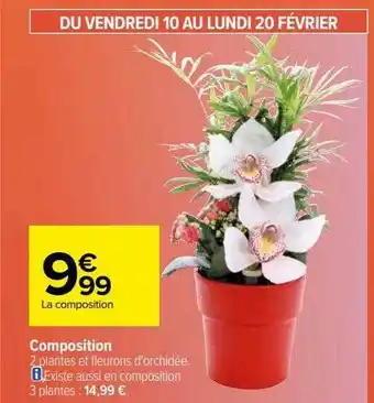 Carrefour Composition offre