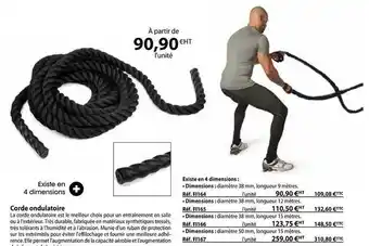 Casal Sport Corde ondulatoire offre