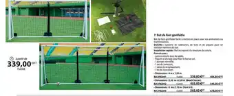 Casal Sport But de foot gonflable offre