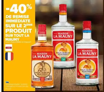 Carrefour Produit la mauny offre