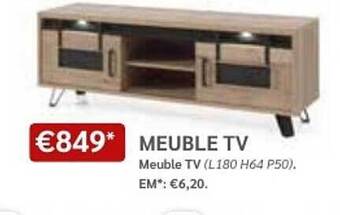 Meubles Crack Meuble tv offre