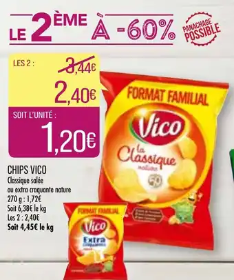 Match Chips Vico offre