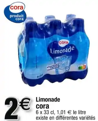 Cora x Carrefour Limonade CORA offre