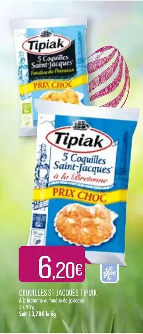 Match Coquilles St Jacques Tipiak offre