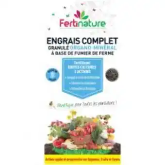 Point Vert Engrais complet organo mineral 15kg offre