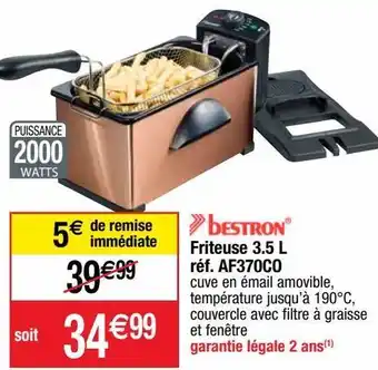 Cora x Carrefour Friteuse offre