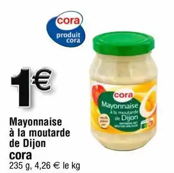 Cora Mayonnaise cora offre