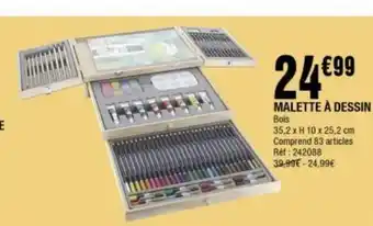 Malette a dessin